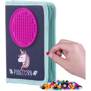 Piórnik PIXIE Piórnik Szkolny na Suwak, PIXIE CREW, Jednorożec, Purpurowy Panel