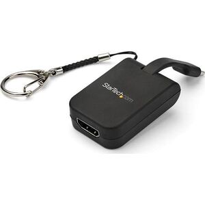Adapter USB StarTech StarTech.com CDP2HDFC zewnętrzna karta graficzna usb 3840 x 2160 px Czarny