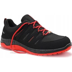 Elten Batai ELTEN Maddox Black Red Low ESD S3 SRC, juodi/raudoni 39