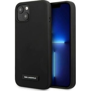 Karl Lagerfeld Karl Lagerfeld KLHCP13MSLMP1K iPhone 13 6,1" hardcase czarny/black Silicone Plaque