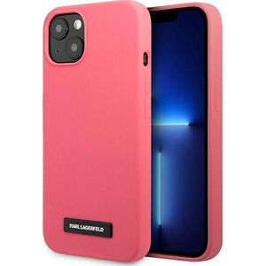 Karl Lagerfeld Karl Lagerfeld KLHCP13SSLMP1PI iPhone 13 mini 5,4" hardcase fuksja/fuchsia Silicone Plaque