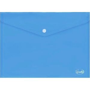 Forofis Teczka kopertowa z guzikiem A4 FOROFIS 91174 niebieska PP 0.16mm