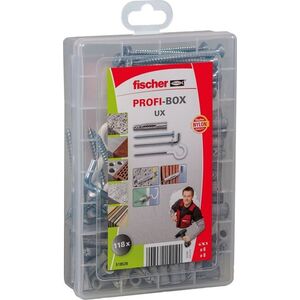 Fischer Rinkinys UX PROFI-BOX 118 vnt.