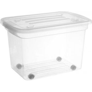 POJEMNIK DO PRZECHOWYWANIA Z POKRYWĄ HOME BOX 52L