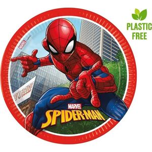 GoDan Talerzyki papierowe Spiderman 23cm 8szt
