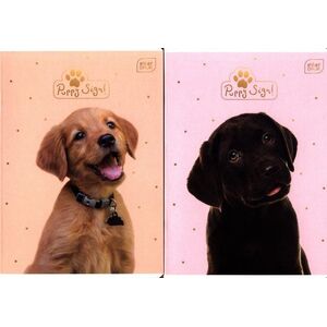 Interdruk Zeszyt A5/32K kratka UV Puppy Sign (10szt)