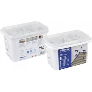 Kubala Zestaw 50 klinów i 100 klipsów 1mm Smart Level (KB 1898)