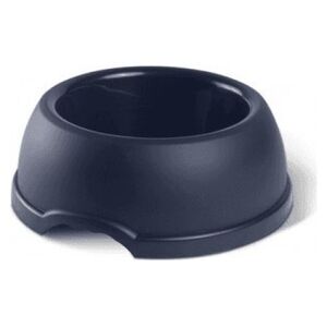 Barry King Miska plastikowa dla psów L, 1,3L, granatowa, śr. 24,5cm,