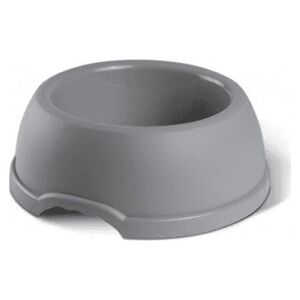 Barry King Miska plastikowa dla psów XL, 2,25L, szara, śr. 29cm,