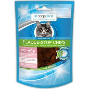 Bogadent Bogadent Plaque-Stop Chips Fish Kot Przysmak P/Osadom 50g