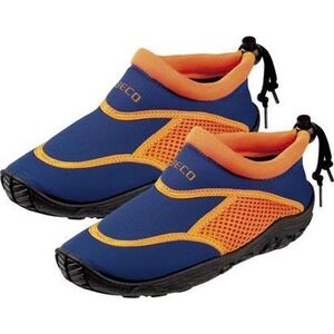 Apparel Aqua shoes for kids BECO 92171 63 size 33 blue/orange