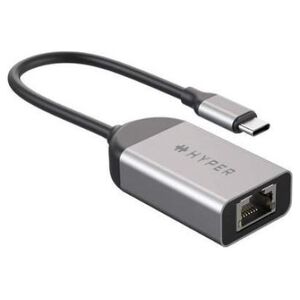 Adapter USB HyperDrive USB-C - RJ45 Szary  (HD425B)