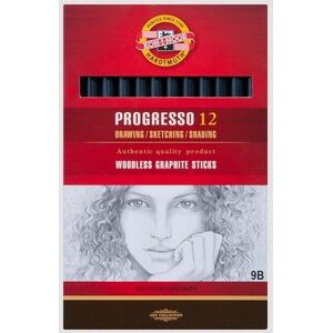 Koh-i-noor Olówek Progresso 9B (12szt)