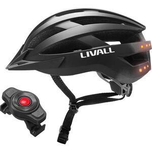 Livall Smart Kask MTB MT1 Neo Intercom/LED/SOS/BT r. 54-58cm czarny