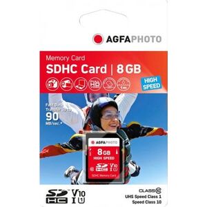 Karta AgfaPhoto SDHC 8 GB Class 10 UHS-I/U1 V10 (10425)