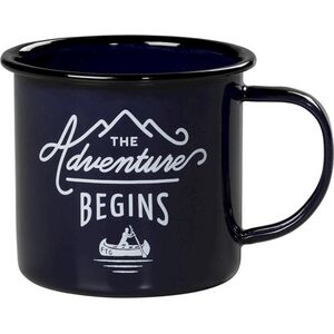 Gentlemens Hardware Kubek kempingowy Adventure Begins - 325ml błękitny