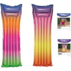 Bestway Pripučiamas paplūdimio čiužinys Bestway Rainbow, oranžinis/rožinis