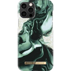 iDeal Of Sweden IDEAL OF SWEDEN IDFCAW 21-I2061-320 IPHONE 12/12 PRO CASE GOLDEN OLIVE MARBLE