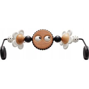 BabyBjorn BABYBJORN - zabawka do leżaczka - Googly Eyes Black and White
