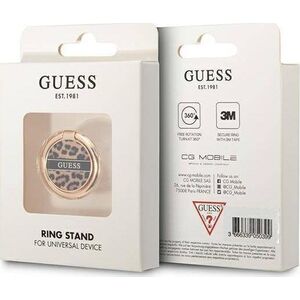 Guess Guess Ring stand GURSHCLEOW brązowy/ brown Leopard