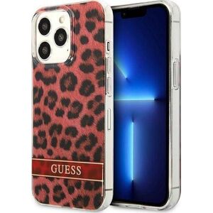 Guess Guess GUHCP13LHSLEOR iPhone 13 Pro / 13 6,1" czerwony/red hardcase Leopard