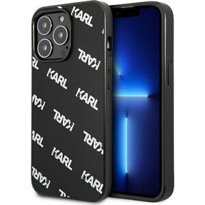 Karl Lagerfeld Karl Lagerfeld KLHCP13LPULMBK3 iPhone 13 Pro / 13 6,1" hardcase czarny/black Allover
