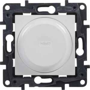 Legrand Ściemniacz obrotowy Legrand Niloe Step 863152 do żarówek i halogenów 5-300W biały
