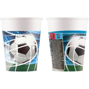 GoDan Kubeczki papierowe Piłka Nożna 200ml 8szt