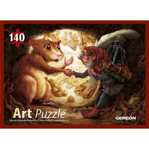 Gereon Puzzle 140 elementów - Spotkanie chomika