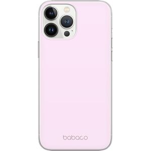 Babaco Etui Classic 009 Babaco Nadruk pełny Różowy jasny Producent: Iphone, Model: 12 Mini