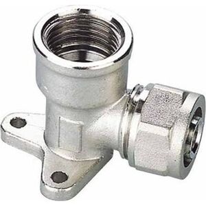 KOLANO PEX-AL-PEX CHROM Z ŁAPKAMI-1/2*16