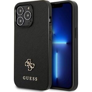Guess Guess GUHCP13LPS4MK iPhone 13 Pro / 13 6,1" czarny/black hardcase Saffiano 4G Small Metal Logo