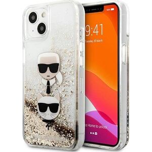 Karl Lagerfeld Karl Lagerfeld KLHCP13MMNMP1P iPhone 13 6,1" hardcase różowy/pink Monogram Plaque