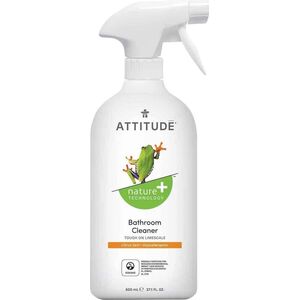 Attitude Attitude, Płyn do czyszczenia łazienki Skórka Cytrynowa (Citrus Zest), 800 ml
