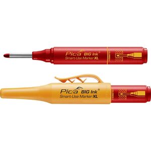 PICA Marker Red Permanentny Wodoodporny PICA BIG Ink