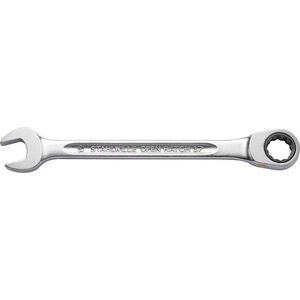 Stahlwille Klucz płasko-oczkowy z grzechotką 19mm, płaski