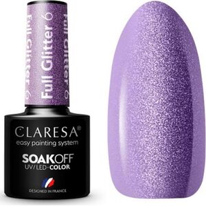 Claresa CLARESA Lakier hybrydowy FULL GLITTER 6 -5g