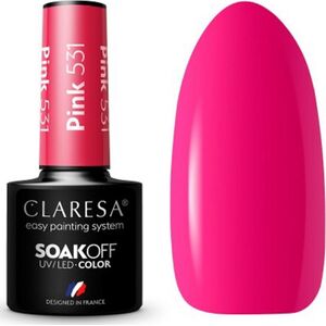 Claresa CLARESA Lakier hybrydowy PINK 531 -5g