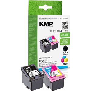 Tusz KMP KMP H168VX Promo Pack BK/Color comp. with HP F6T68AE/F6U67AE