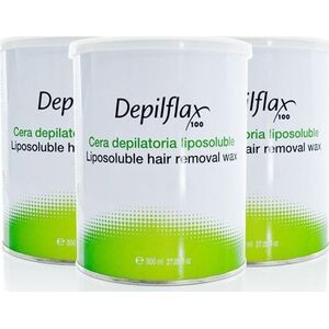 Depilflax DEPILFLAX 100 WOSK DO DEPILACJI PUSZKA NATURAL 800 ML