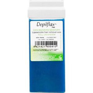 Depilflax DEPILFLAX 100 WOSK DO DEPILACJI ROLKA AZULEN 110g
