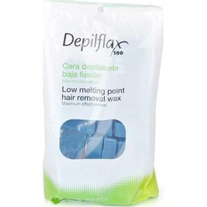 Depilflax DEPILFLAX WOSK TWARDY BEZPASKOWY DO DEPILACJI 1KG AZULEN