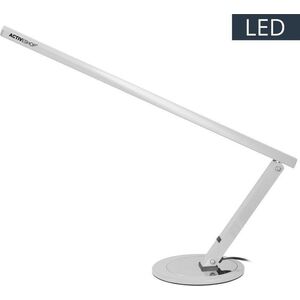 Lampka biurkowa Activeshop srebrna  (102182)
