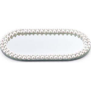 Affek Design MARGOT PEARL Podstawka art.dekoracyjny  20x10xh1cm