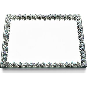 Affek Design Margot Silver  PODSTAWKA ART. DEKORACYJN15x15x1cm
