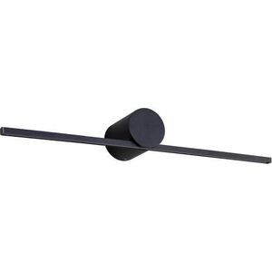 Kinkiet Light Prestige Lampa ścienna Modern Slim podłużny łazienkowy czarny kinkiet