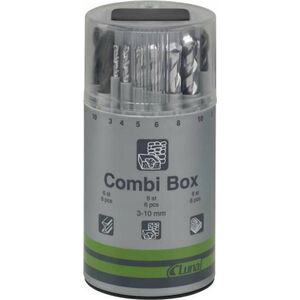 Wiertło UN ZESTAW WIERTEÅ COMBI BOX 3-10MM.