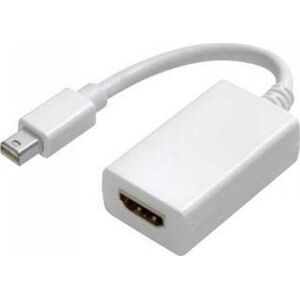 Adapter AV Vivanco DisplayPort - HDMI biały