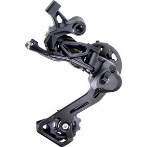Microshift Przerzutka Tylna MICROSHIFT XLE, 10-11.rzędowa, Kompatybilna z Shimano, Średni Wózek, Max. Tryb 40-46T, Pojemność 41T, Sprzęgło (NEW)
