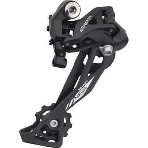 Microshift Przerzutka Tylna MICROSHIFT XLE, 10.rzędowa, Kompatybilna z Shimano, Długi Wózek, Max. Tryb 36-42T, Pojemność 47T (NEW)